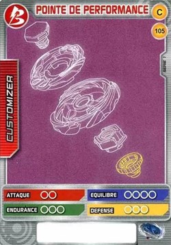TCG Beyblade - 105/160 - Pointe de performance