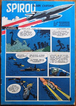 Spirou - 1013 - Couverture : les petits hommes