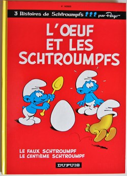 Les schtroumpfs - 04 - L'oeuf et les schtroumpfs - Rééd. 1993