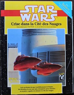 Jeu de rôle - Star wars D6 - Crise dans la cité des nuages