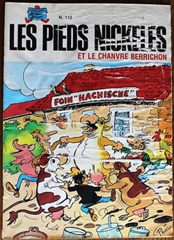 Les pieds nickelés - 112 - Les pieds nickelés et le chanvre Berrichon - Rééd. 1988