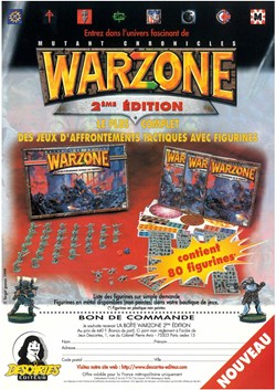 Jeu de Figurines - Warzone et Chronopia