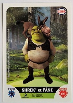 Dreamworks Cora 2011 - C111 - Shrek - Shrek et l'âne