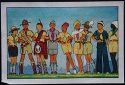 Image / Chromo - La vie fière et joyeuse des scouts - XI-10 - La fraternité scoute