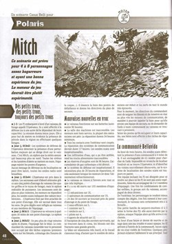 Scénario - Polaris - Mitch