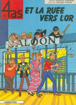 Album - 4 as (Les) - 11 - Les 4 as et la ruée vers l'or
