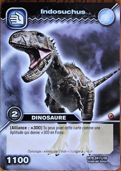 TCG - Dinosaur King - DKTB 041/100 - Indosuchus