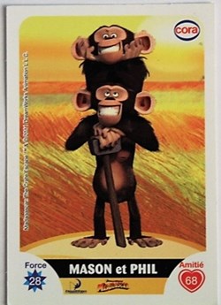 Dreamworks Cora 2011 - C050 - Madagascar - Mason et Phil
