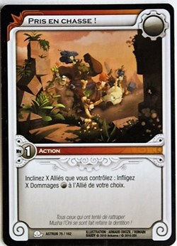 Wakfu TCG - 2010 - Astrub - 075 - Plris en chasse ! - commune