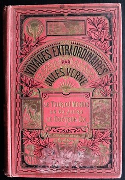 Voyages extraordinaires - 12 - Le tour du monde en 80 jours / Le docteur Ox - Collection Hetzel 1930