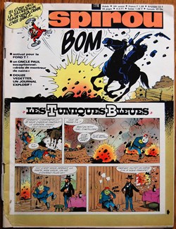 Spirou - 1716 - Couverture : Les tuniques bleues