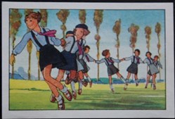 Image / Chromo - La vie fière et joyeuse des scouts - X-03 - La ronde