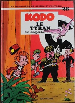 Spirou et Fantasio - 28 - Kodo le tyran - Rééd. 1991