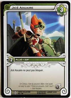 Wakfu TCG - 2011 - Dofus Collection - 060 - Jicé Aouaire - commune
