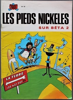 Les pieds nickelés - 051 - Les pieds nickelés sur Bêta 2 - Rééd. 1978