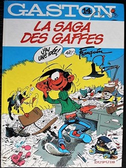 Gaston - 14 - La saga des gaffes - Rééd. 1983