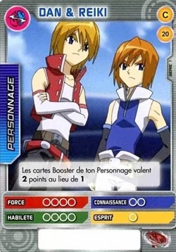 TCG Beyblade - 020/160 - Dan & Reiki