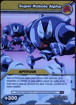 TCG - Dinosaur King - DKBD 050/100 - Super robots alpha