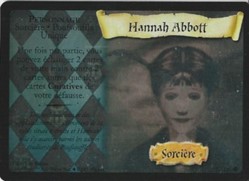 TCG Harry Potter - Set de base - 007 - Hannah Abbott - Rare Holographique