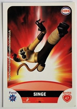 Dreamworks Cora 2011 - C048 - Kung Fu Panda - Singe