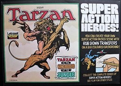 Décorama - Letraset Action Transfer - Tarzan vs King Beats of the jungle