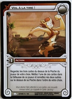 Wakfu TCG - 2010 - Astrub - 073 - Vol à la tire ! - commune