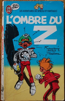 Spirou et Fantasio - 16 - L'ombre du Z - Livre de poche 1989