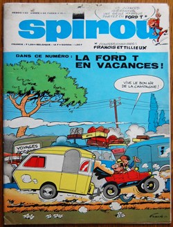 Spirou - 1635 - Couverture : Marc Lebut et son voisin