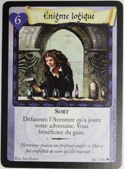 TCG Harry Potter - Set de base - 056 - Enigme logique - Peu commune