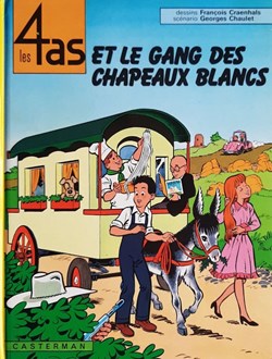 Album - 4 as (Les) - 15 - Les 4 as et le gang des chapeaux blancs