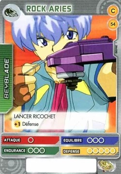 TCG Beyblade - 054/160 - Rock Aries
