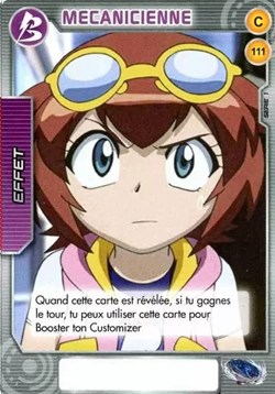TCG Beyblade - 111/160 - Mécanicienne