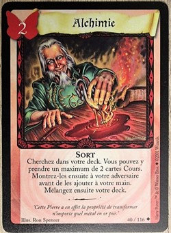 TCG Harry Potter - Set de base - 040 - Alchimie - Peu commune