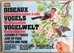 Décorama - Letraset Action Transfers - Oiseaux des jardins et parcs