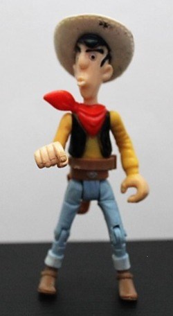 Lucky Luke - Figurine articulée - Dargaud 1983