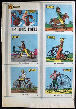 Planches d'images - La bicyclette
