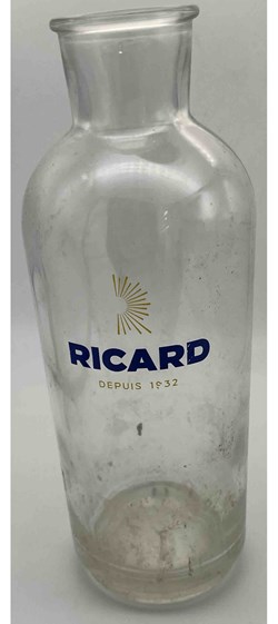 Ricard flacon verre demi soleil