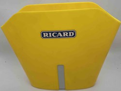 Ricard plastique jaune ovale