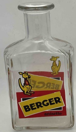 berger anisette Kangourou verre