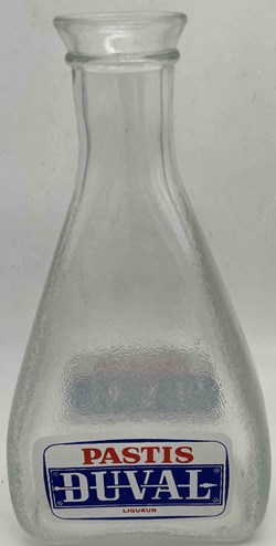 Duval rouge bleu verre