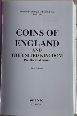 Spink , Coins of England pré-decimal issues et decimal issues