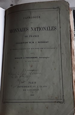 Rollin et Feuardent , Catalogue des monnaies Nationales de France