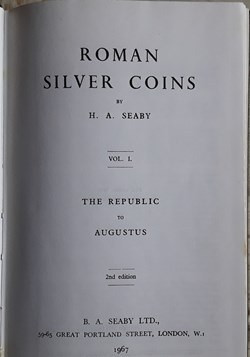 H.A. Sear , C.E. King , Roman silver coins