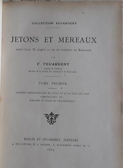 F. Feuardent , Jetons et Mereaux