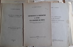 Divers , lot de tirages à part