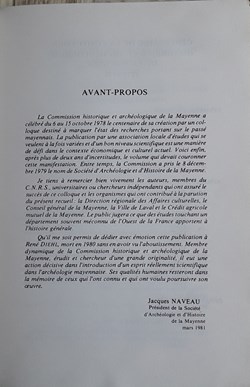 La Mayenne , archéologie,  histoire