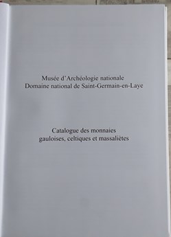 M.A.N. catalogue des monnaies gauloises, celtiques et massaliètes