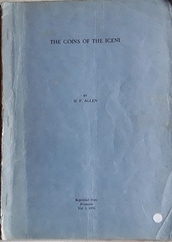 D.F. Allen , the coins of the iceni