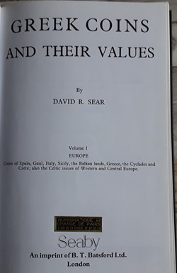 David R Sear , Greek coins and their values
