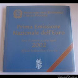 Coffret BU - Italie 2002